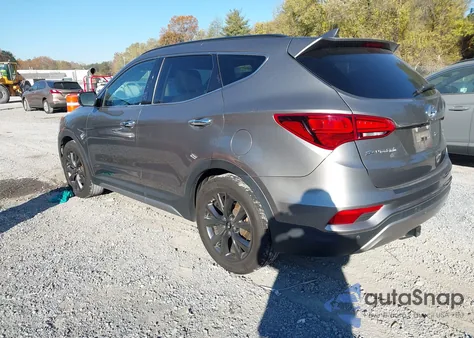 2017 Hyundai Santa Fe Sport 2.0T Ultimate from USA, damaged, VIN 5XYZWDLA1HG489547